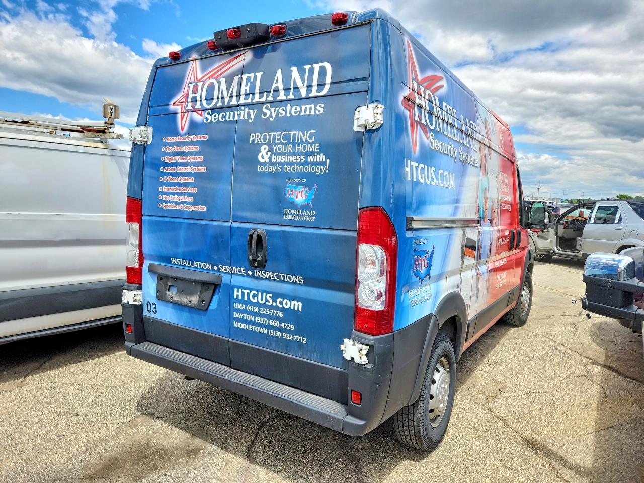 2020 RAM Promaster 2500 — VIN 3C6TRVCG2LE131071 — photo 3
